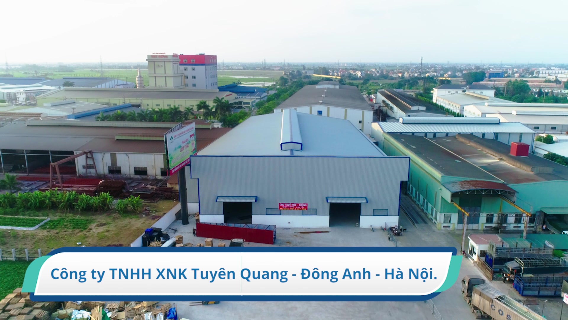 DỰ ÁN CTY TNHH XUẤT KHẨU TUYÊN QUANG - ĐÔNG ANH